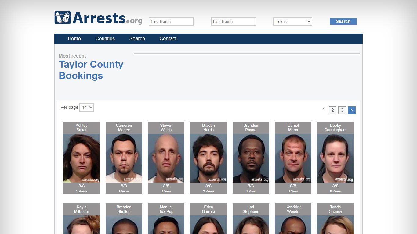 Taylor County Arrests and Inmate Search